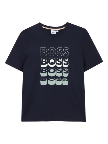 Boss t-shirt con stampa logo - boss - Modalova