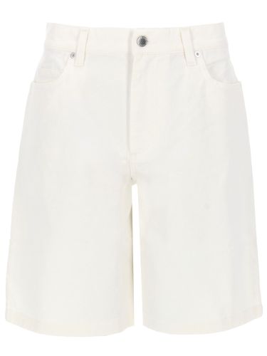 Maison kitsuné shorts in denim - maison kitsuné - Modalova