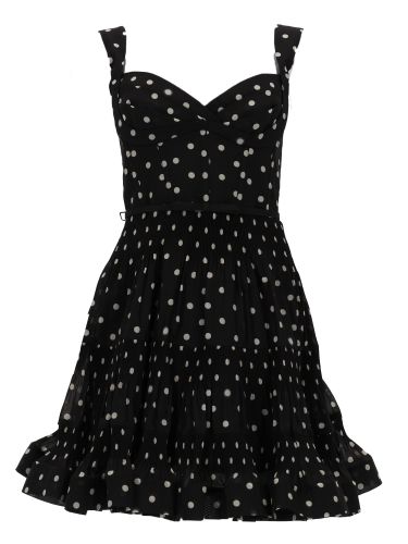 Zimmermann mini abito a pois - zimmermann - Modalova