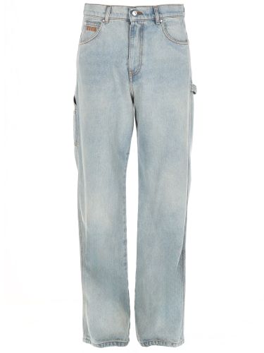 Msgm jeans con logo - msgm - Modalova