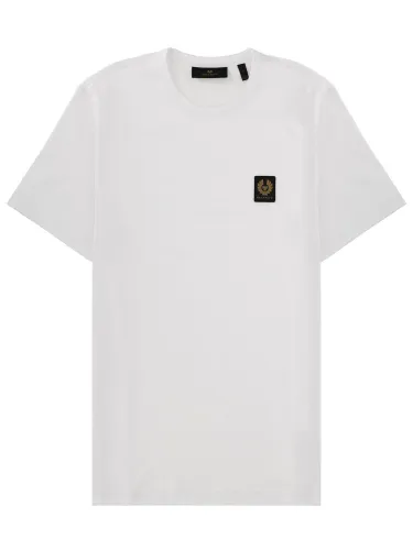 Belstaff t-shirt with logo patch - belstaff - Modalova