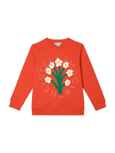 Jersey with "sunflower" logo - stella mccartney - Modalova