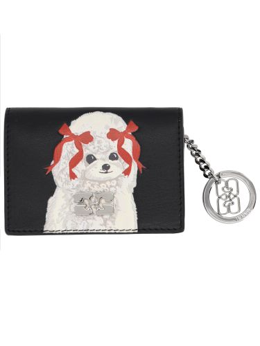 Ganni "flap puddle" card holder - ganni - Modalova