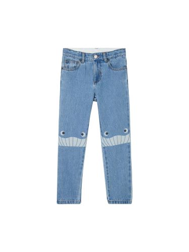 Smile" denim pants - stella mccartney - Modalova