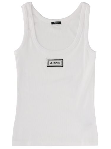 Versace tank top with logo - versace - Modalova