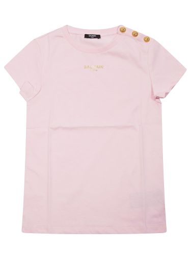 Balmain t-shirt with logo - balmain - Modalova