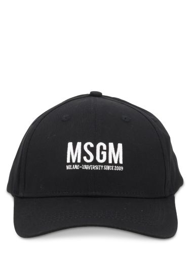 Msgm cappello da baseball con logo - msgm - Modalova