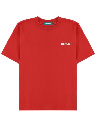 Barrow t-shirt con logo e stampa - barrow - Modalova