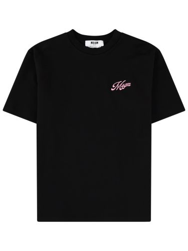 Msgm t-shirt con logo - msgm - Modalova