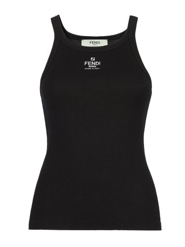Fendi top with embroidered logo - fendi - Modalova