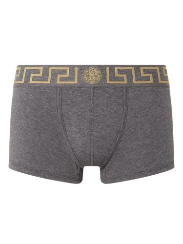 Versace boxer shorts with greek - versace - Modalova