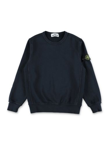 Stone island sweatshirt with logo - stone island - Modalova