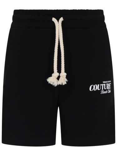 Shorts con logo - versace jeans couture - Modalova