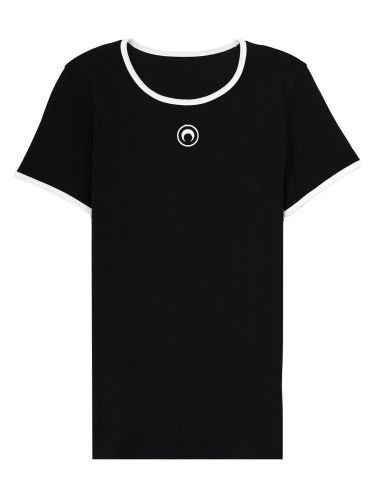 Marine serre t-shirt con logo - marine serre - Modalova