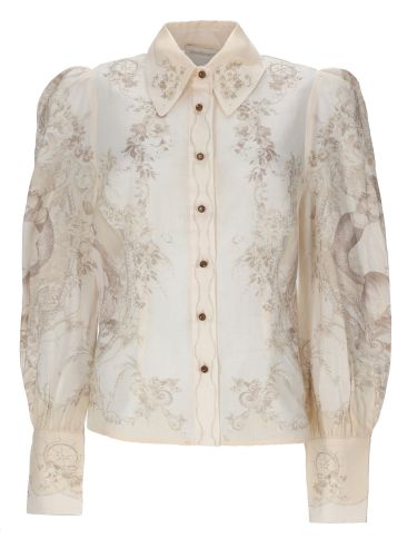 Zimmermann camicia con stampa - zimmermann - Modalova