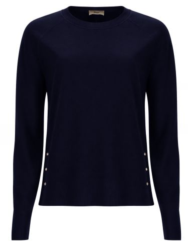 Herno maglia con bottoni laterali - herno - Modalova