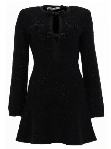 Mini dress with cut-out - self-portrait - Modalova