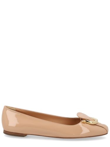 Ferragamo ballerina "gancini" - ferragamo - Modalova