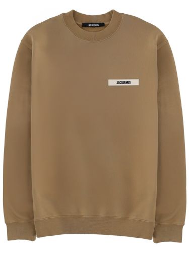 Jacquemus grosgrain logo sweatshirt - jacquemus - Modalova