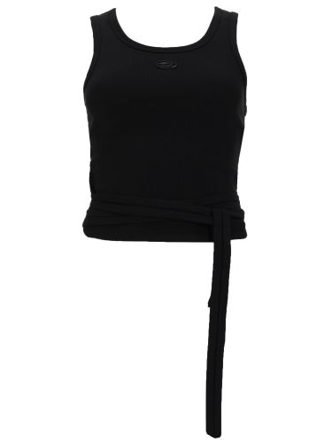 Crop top "t-anky-tail" con lacci - diesel - Modalova