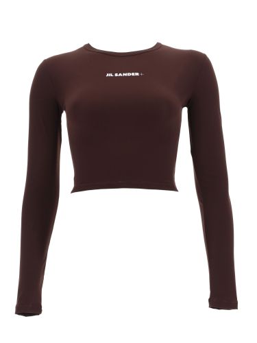 Jil sander cropped top with logo - jil sander - Modalova