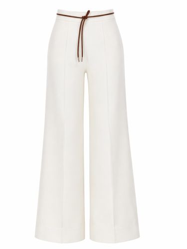Pantalone sartoriale con elastico in vita - herno - Modalova