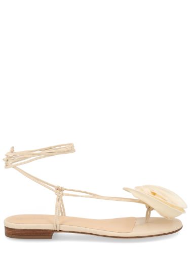 Sandal with silk flower - magda butrym - Modalova
