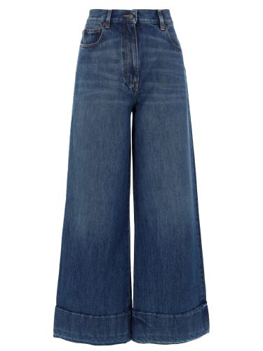 Jeans in a cinque tasche - valentino - Modalova