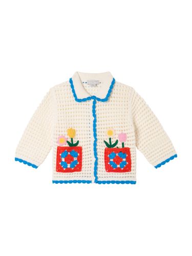 Flowers" sweatshirt - stella mccartney - Modalova