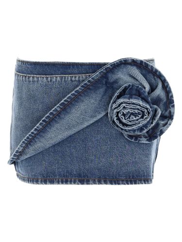 Magda butrym denim miniskirt - magda butrym - Modalova