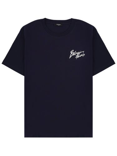 Balmain t-shirt with logo - balmain - Modalova