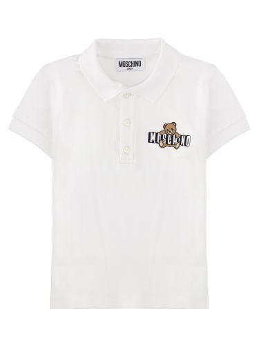 Moschino polo maniche corte - moschino - Modalova