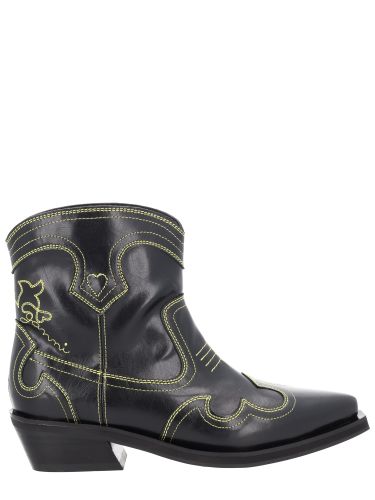 Ganni "low shaft" boot - ganni - Modalova