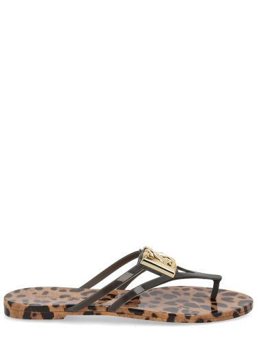 Dolce & gabbana slide con logo - dolce & gabbana - Modalova