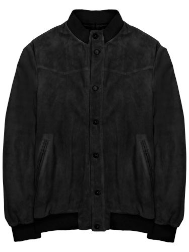 Low brand giacca bomber in suede - low brand - Modalova