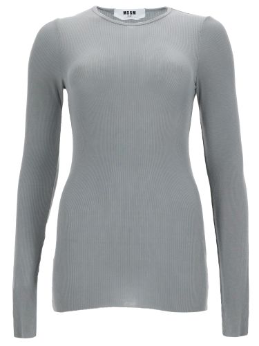 Msgm t-shirt in viscosa - msgm - Modalova