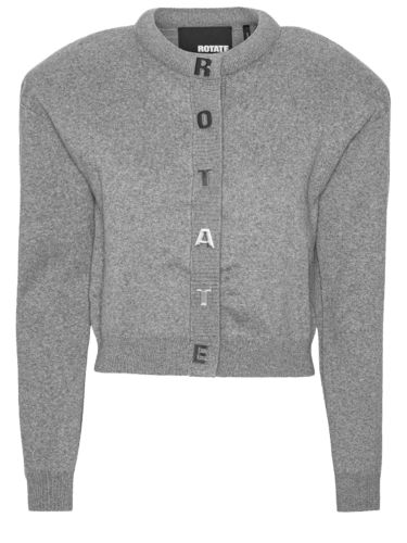 Rotate cardigan with letters - rotate - Modalova