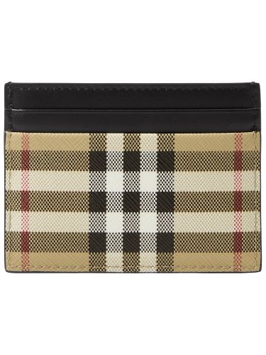 Burberry card holder "check" - burberry - Modalova