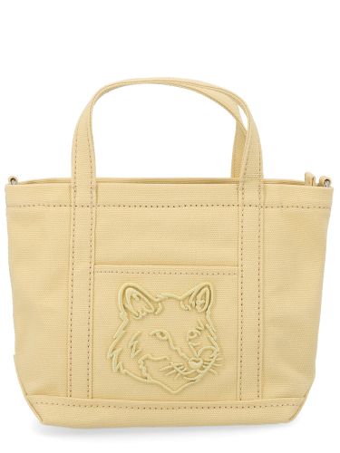 Borsa tote "fox head" mini - maison kitsuné - Modalova