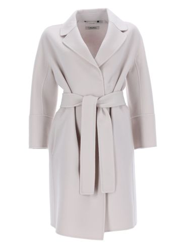 S max mara wool coat with belt - s max mara - Modalova