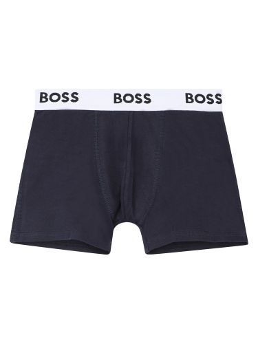 Boss boxer con banda logata - boss - Modalova