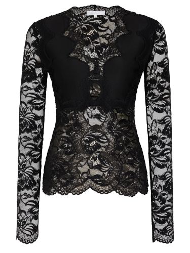 Rabanne top in pizzo - rabanne - Modalova