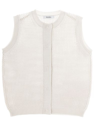 Max mara silk vest - max mara - Modalova