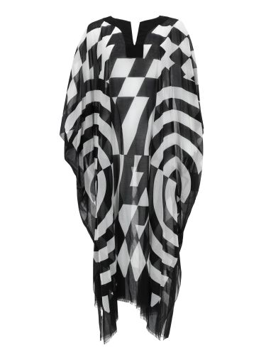 Dries van noten caftan with print - dries van noten - Modalova