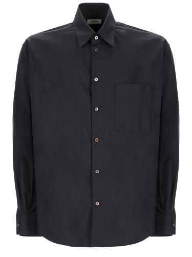 Camicia in cotone misto seta - lemaire - Modalova