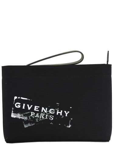 Givenchy clutch bag with logo - givenchy - Modalova
