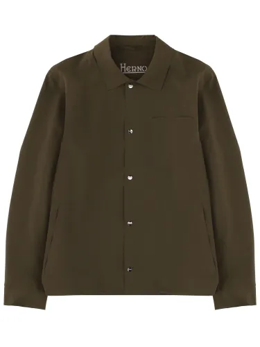Herno overshirt with pocket - herno - Modalova