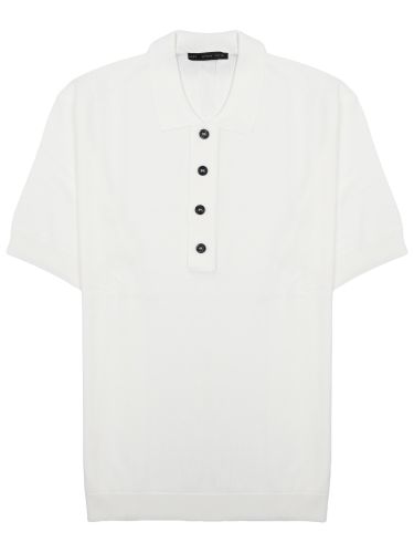 Low brand polo "techno" in viscosa - low brand - Modalova
