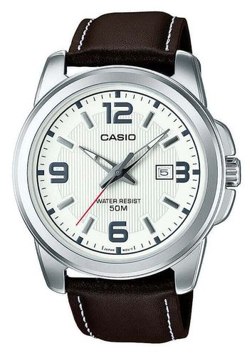 MTP-1314PL-7AVEF MTP Series Analogue Quartz (44.9mm) Watch - Casio - Modalova