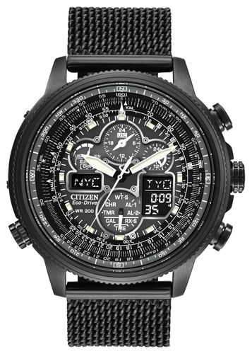 JY8037-50E Navihawk A-T IP Plated Eco-Drive Watch - Citizen - Modalova